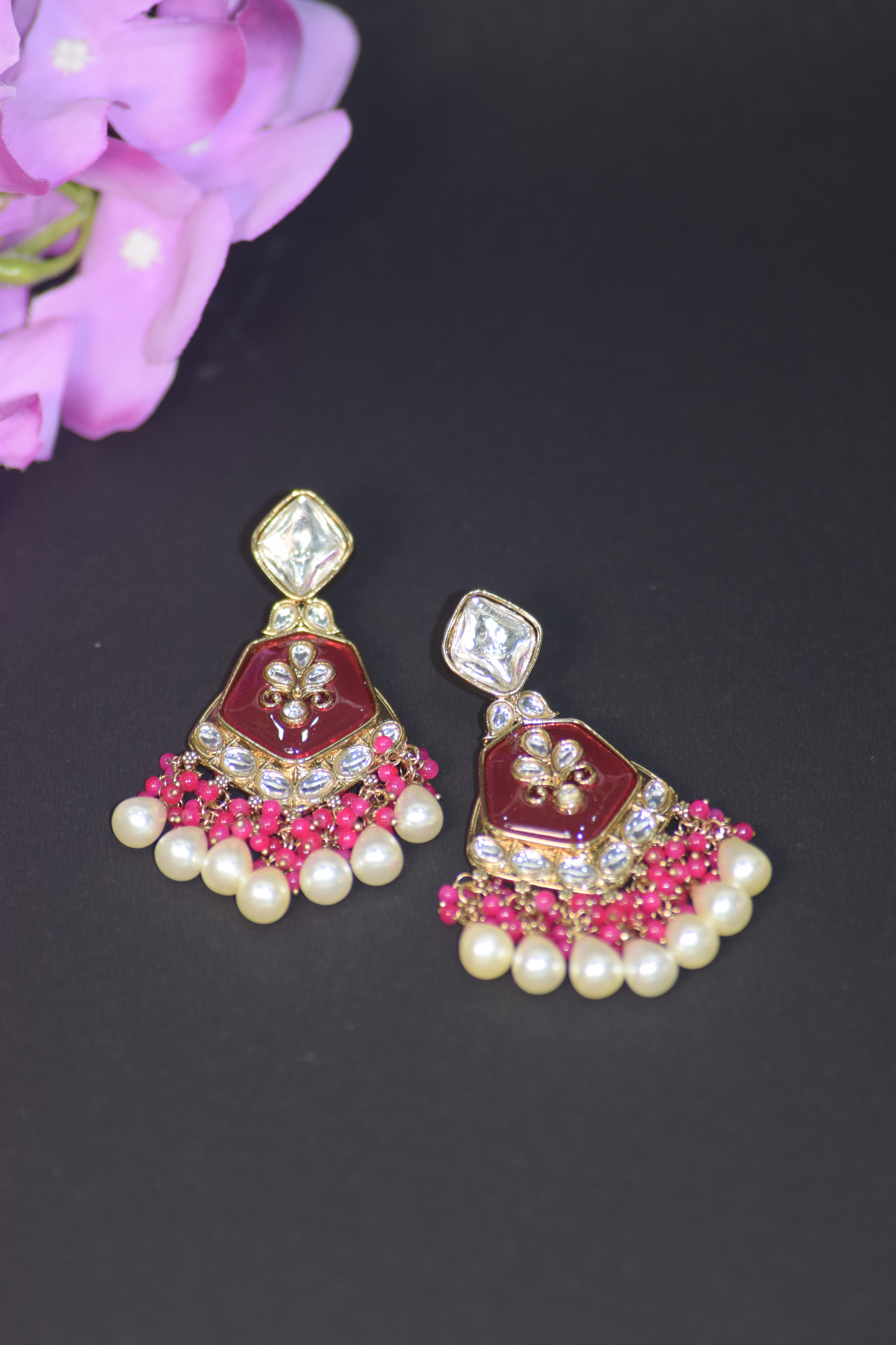 Multicolor Shiena Color Changeable Studs