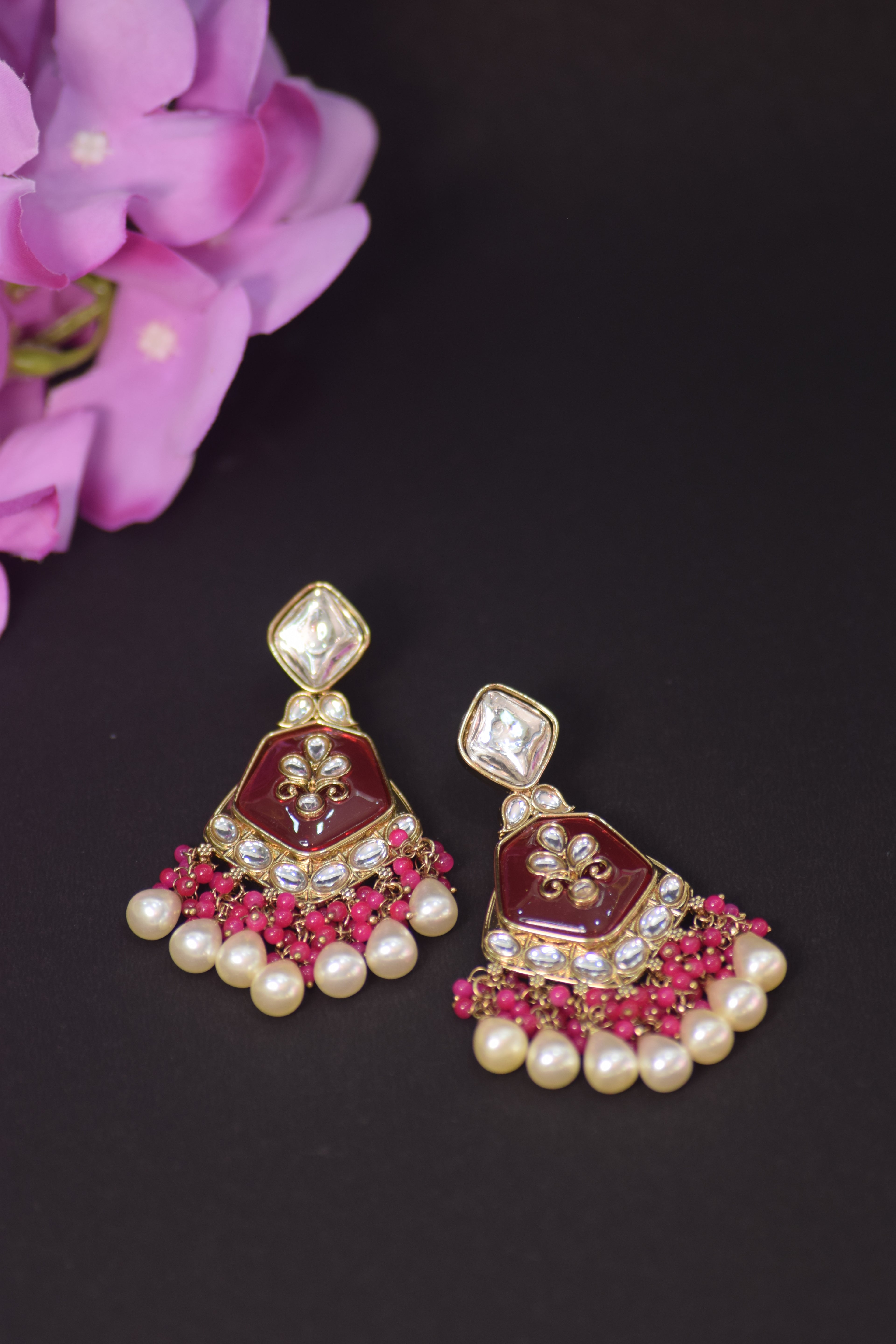 Multicolor Shiena Color Changeable Studs