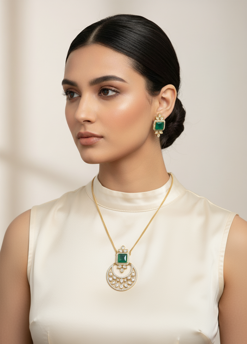 Classic Pendant - Green Colour